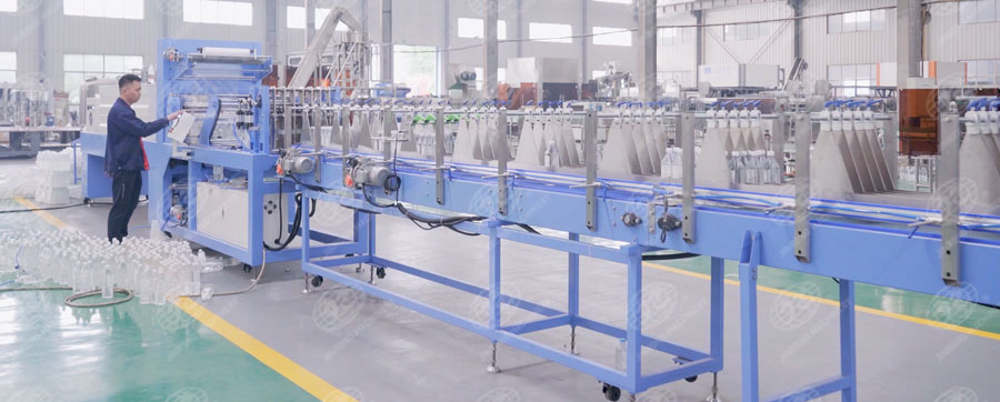 全自動直線式膜包機-6 全自動直線式膜包機-6